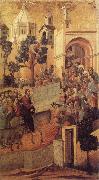 Christ Entering Jerusalem Duccio